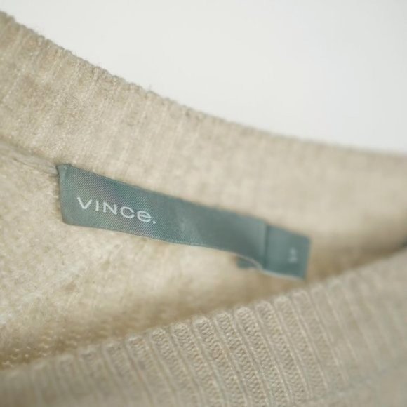 Vince Ribbed Crewneck Wool Sweater - Picture 4 of 5